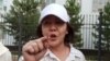 The charge stemmed from posts on Marua Eskendirova's social network account calling for protests against the policies of the Central Asian country's government.