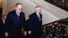 France - Armenian Foreign Minister Edward Nalbandian (R) arrives for a meeting with the OSCE Minsk Group co-chairs in Paris, 2Sept2012.