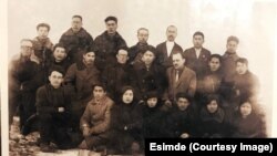 Казакстанга зордоп көчүрүлгөн корейлер, 1940-жыл. (Сүрөт АЛЖИР музейинен алынды, Казакстан).