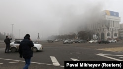 Լարված վիճակ Ղազախստանի ամենախոշոր քաղաքի կենտրոնում, Ալմաթի, 6 հունվարի, 2022թ.