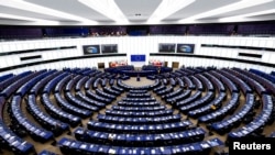 Страсбург. Европарламенттин жыйындары өтүүчү жер. 