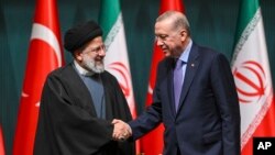 رجب طیب اردوغان و ابراهیم رئیسی