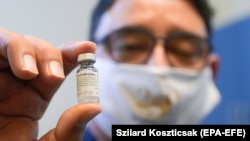 The European Medicines Agency launched a rolling review of the Russian-produced Sputnik V vaccine earlier this month. (file photo)