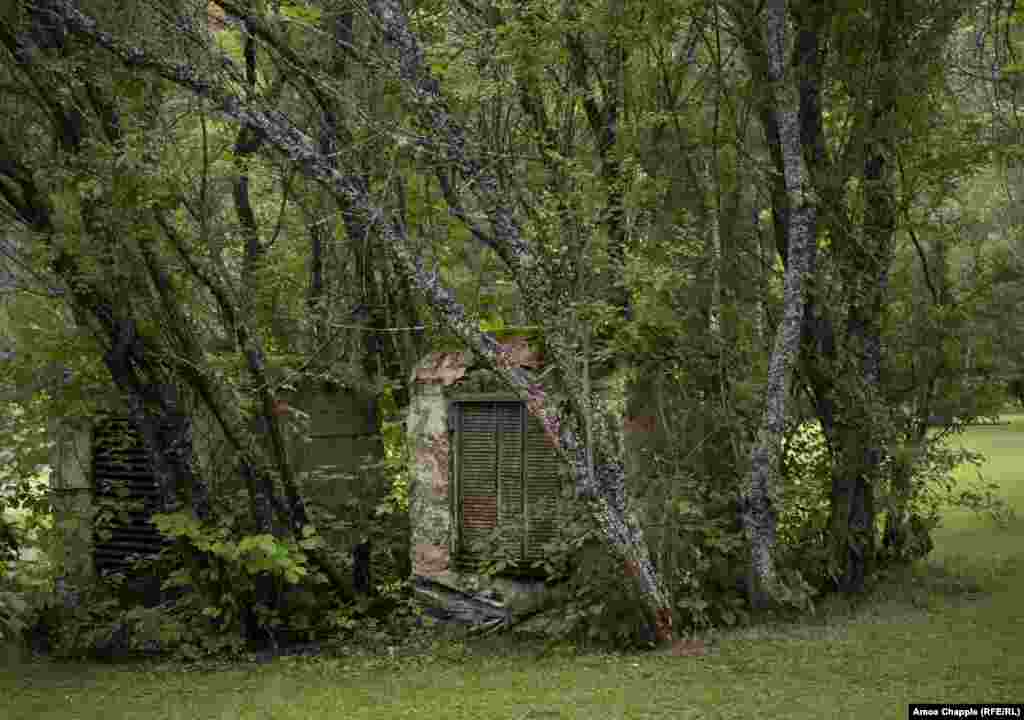 А эти странные сооружения – вентиляторы. Они спрятаны под деревьями от глаз американской разведки. А что спрятано под ними? Под землей? 