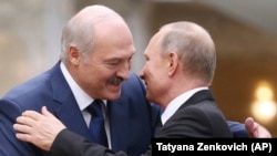 Susret beloruskog predsednika Aleksandra Lukašenka i njegovog ruskog kolege Vladimira Putina, fotoarhiv