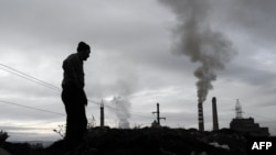 Pogled na Termocentralu Kosovo A, 2013.