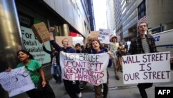 The "Occupy Wall Street" protests are now in their second week