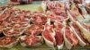 Сярод забароненай для ўвозу прадукцыі – мяса і іншыя прадукты харчаваньня. Ілюстрацыйнае фота