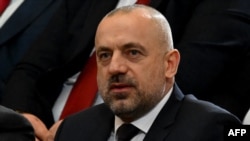 Do 29. septembra potpredsednik Srpske liste je bio Milan Radoičić, na fotografiji u Beogradu na posebnoj sednici Skupštine Srbije, februar 2023.