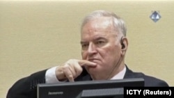 Ratko Mladić, tokom suđenja, 22. november 2017.