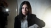 Nadežda Tolokonikova, članica benda Pussy Riot, tokom intervjua za Associated Press, Moskva, 25. septembar 2018.
