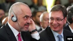 Edi Rama i Aleksandar Vučić