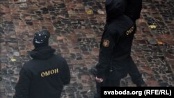 Сілавікі ў Горадні. Ілюстрацыйнае фота