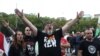Demonstranti tokom protesta protiv vladinih mjera u vezi s korona virusom, Berlin, 29. august 2020. 