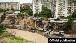 აღდგენითი სამუშაოები ვერეს ხეობაში