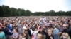 Агітацыйны пікет Ціханоўскай у Менску. ФОТА, ВІДЭА