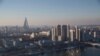 Pyongyang văzut de pe Dealul Ideilor Ciuce/Juche. Ideologia a avut impact asupra lui Ceaușescu care le-a aplicat după vizita în Coreea de Nord din iunie 1971. 