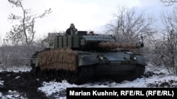 Українські військові поблизу Покровська, 8 лютого 2025 року