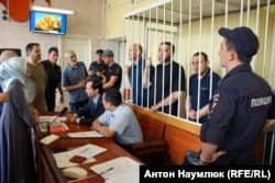 Обвинувачені у «справі «Хізб ут-Тахрір» в Київському суді Сімферополя