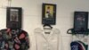 Memorabilia from victims of Islamic Republic violence in an exhibition titled "What Remained"