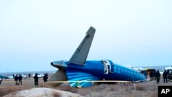 Казакстандын Мангыстау облусунун аймагында кулаган Embraer E190AR жүргүнчү учагы. 25-декабрь, 2024-жыл.