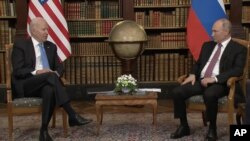 Байден менен Путин. Женева. 16-июнь, 2021-жыл