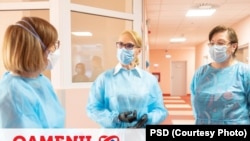 Unul dintre viitoarele afișe electorale ale candidatei PSD
