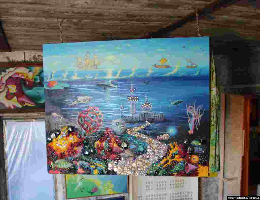 Музей "Улуу боштуктун музейи" ("Музей Великой пустоты") деп аталат.