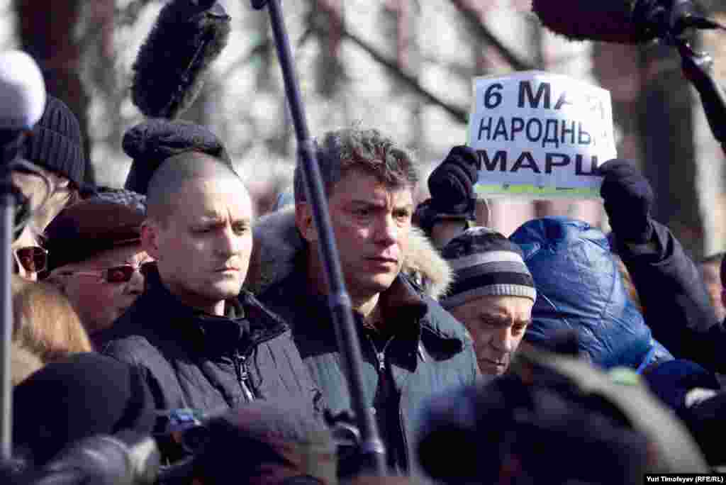 Москванын Пушскинской аянтындагы акция. 24-март, 2014-жыл. 