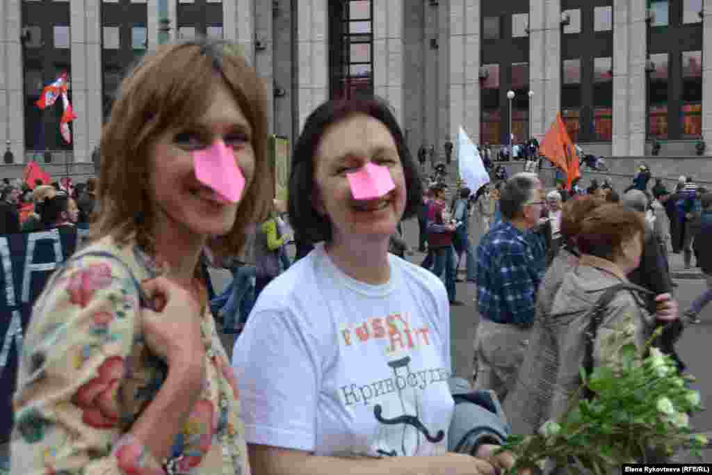 "Мы не стерхи!" - новый лозунг оппозиционеров. Москва, 15.09.12