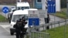 Hrvatska policija na granici sa BiH kod Velike Kladuše, na severu BiH