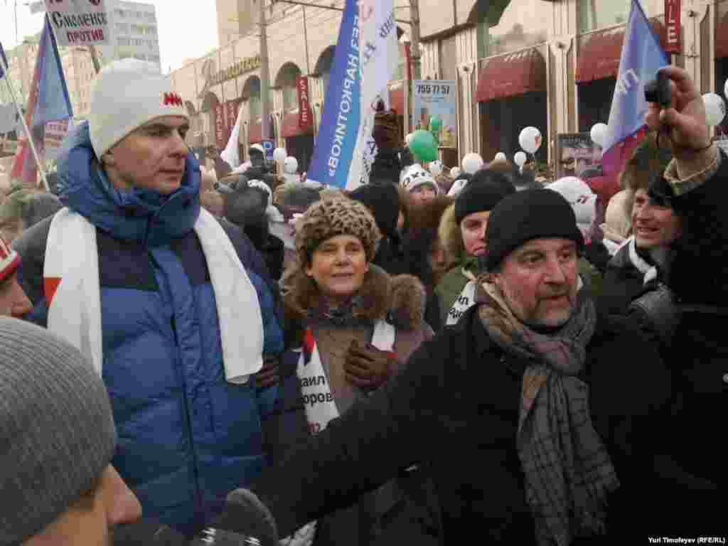 Москва. Калужская площадь. Акция &ldquo;За честные выборы!&rdquo;. 4 февраля 2012.