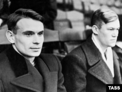 Sovjetske legende fudbala Konstantin Beskov (lijevo) i Vsevolod Bobrov dali su najviše golova za Dinamo u Britaniji.