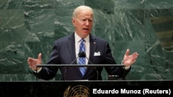Američki predsjednik Joe Biden u prvom obraćanju Generalnoj skupštini 21. septembra