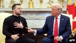 Спор Зеленского и Трампа