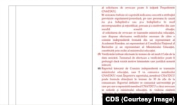 propunerile de modificare a regulamentului CNADTCU