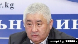 Министр внутренних дел Зарылбек Рысалиев, Кыргызстан. 