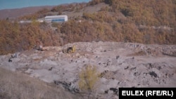 Lokacija kamenoloma "Kiževak" kod Raške na kojoj su 16. novembra pronađeni posmrtni ostaci