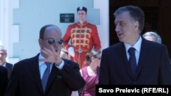 Princ Albert od Monaka sa Vujanovićem na Cetinju