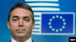 Macedonian Foreign Minister Nikola Dimitrov