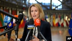 Kaja Kallas (imagine de arhivă).