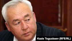 Сейтказы Матаев, председатель правления Союза журналистов Казахстана. Алматы, 19 ноября 2012 года.