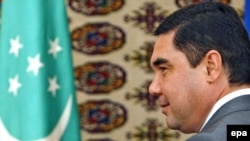 Turkmen President Gurbanguly Berdymukhammedov 