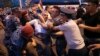 Armenia - Police detain demonstrators during an opposition rally in Yerevan, June 3, 2022. 