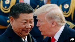 Си Цзиньпин и Дональд Трамп 