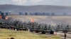 Китайски танкове по време на военните учения "Восток 2018" през септември 2018 г. на около 250 км югоизточно от руския град Чита 