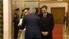Predsednica Hrvatske Kolinda Grabar Kitarović, predsednik Srbije Tomislav Nikolić i predsednik Slovenije Borut Pahor u Zagrebu 25. novembra 2015