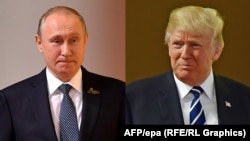 Володимир Путін (Л) і Дональд Трамп (комбіноване фото)