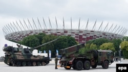 Польша Украинага жөнөтө турган Krab (солдо).