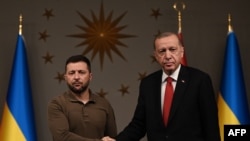 Ərdoğan və Zelenski, istanbul, 7 iyul 2023